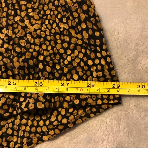 Habitat Spot-On shaped shirt XL bronze yellow black blouse - Picture 9 of 9